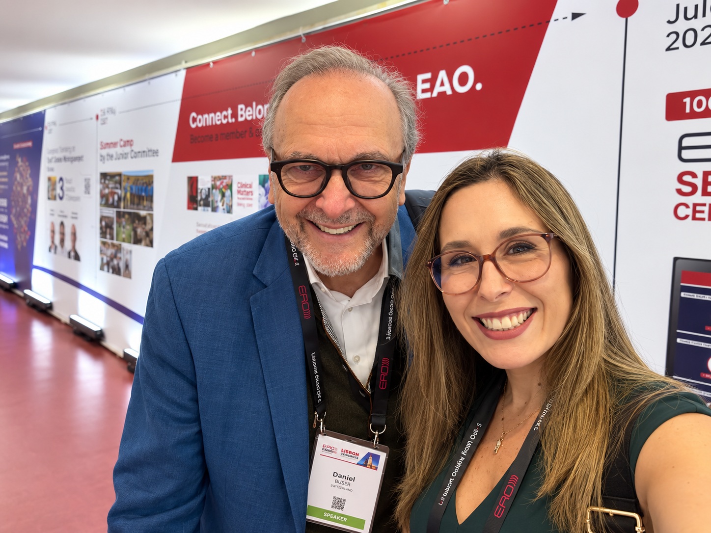 Dr. Alejandra Rodriguez Goncalves at the EAO Congress 2026 in Lisbon