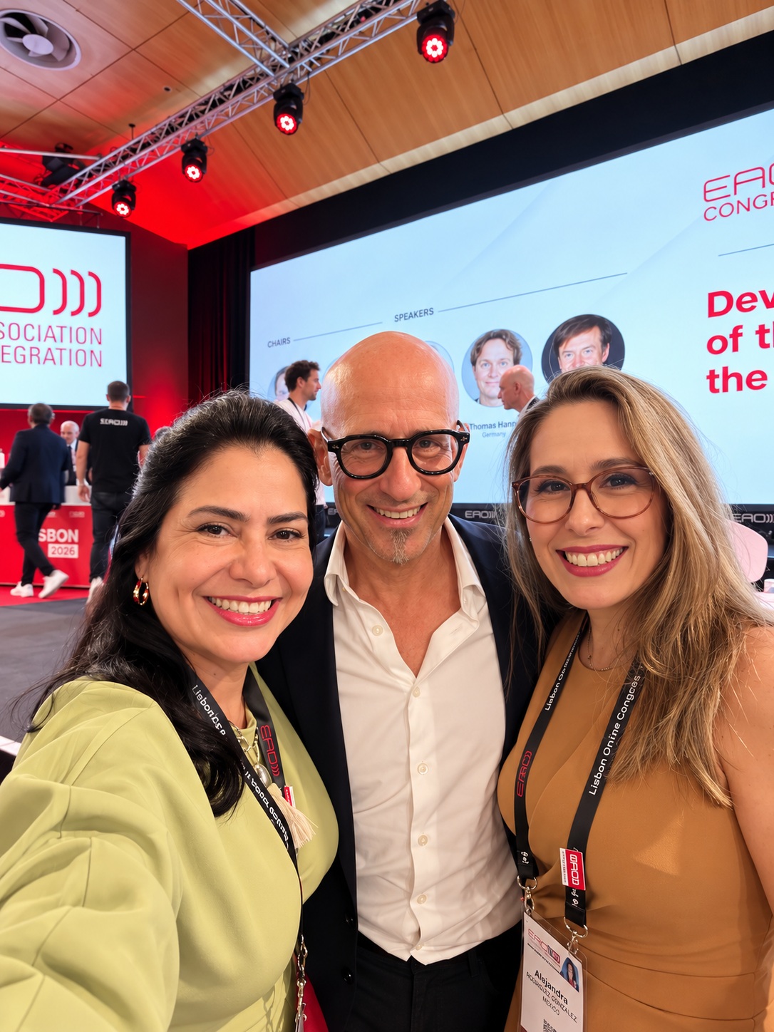 Dr. Alejandra Rodriguez Goncalves at the EAO Congress 2026 in Lisbon