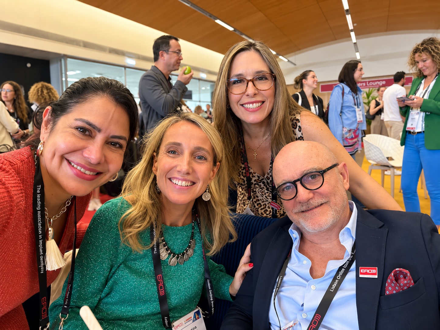 Dr. Alejandra Rodriguez Goncalves at the EAO Congress 2026 in Lisbon