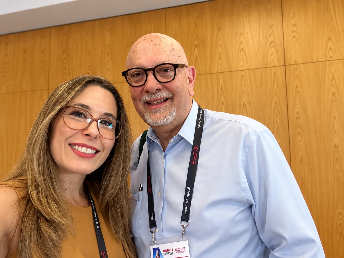 Dr. Alejandra Rodriguez Goncalves during EAO Congress activities