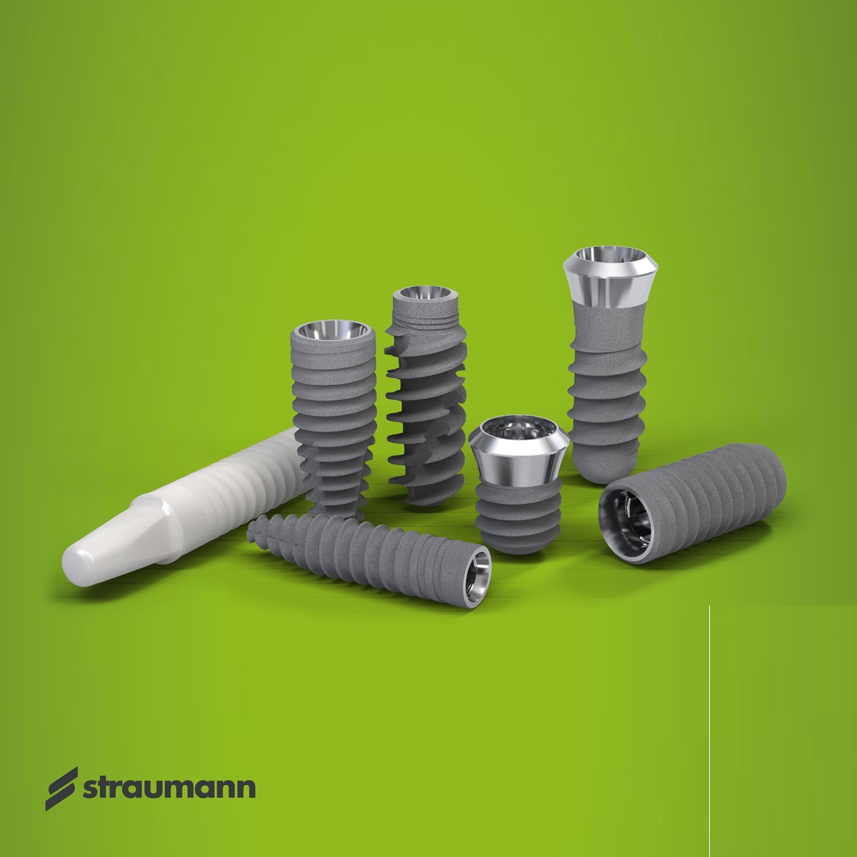 Implantes Straumann utilizados para rehabilitación dental en CDMX